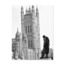 ロンドンのウィンストン・チャーチル像