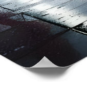 ロンドンのエレガンス・イン・ザ・レイン ポスター (角)