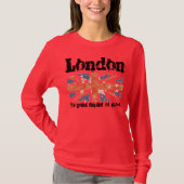 ロンドンのオリンピック大会 Tシャツ (正面)