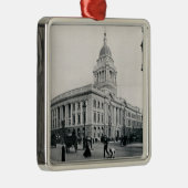 ロンドンのオールドベイリー メタルオーナメント (右)