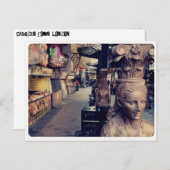 ロンドンのカムデンタウン ポストカード (正面/裏面)