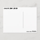 ロンドンのカムデンタウン ポストカード (裏面)