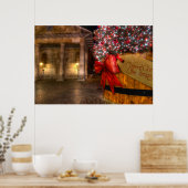 ロンドンのクリスマスにコベントガーデン ポスター (キッチン)