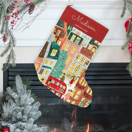 ロンドンのクリスマスシティ ラージクリスマスストッキング