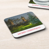 ロンドンのクリスマスビューのコースター コースター (左側)