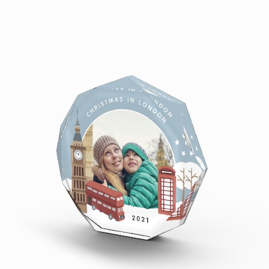 ロンドンのクリスマス記念碑 フォトブロック (右)