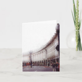 ロンドンのクリスマス シーズンカード