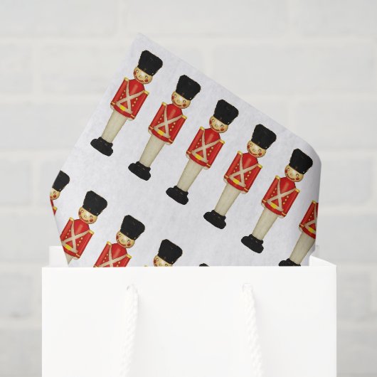 ロンドンのクリスマス 薄葉紙 (ギフトバッグ)