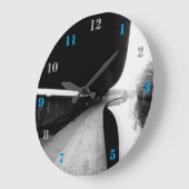 ロンドンのグランドユニオン運河で ラージ壁時計 (傾斜)