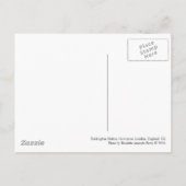 ロンドンのコンコースIIパディントン駅 ポストカード (裏面)