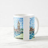 ロンドンのコーヒー・マグ コーヒーマグカップ (正面右)