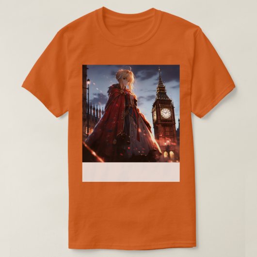 ロンドンのサーベル Tシャツ (デザイン正面)