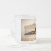 ロンドンのシェークスピア フロストグラスマグカップ (正面左)