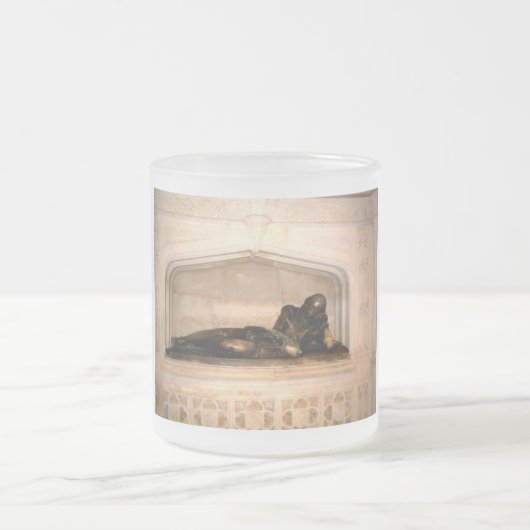 ロンドンのシェークスピア フロストグラスマグカップ (中央)