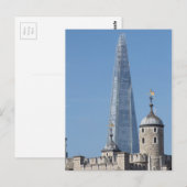 ロンドンのシャードタワー ポストカード (正面/裏面)