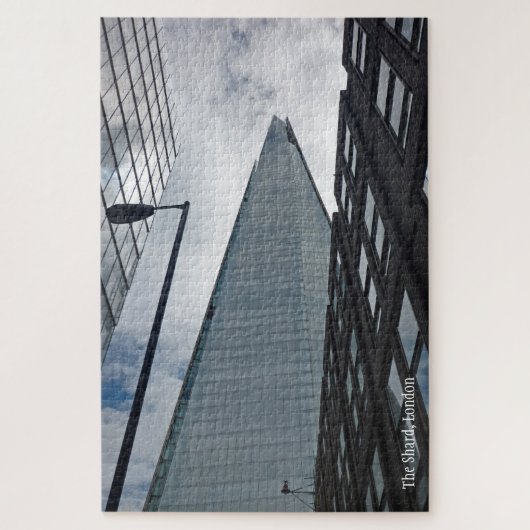 ロンドンのシャードパーソナライズされたは ジグソーパズル (縦)