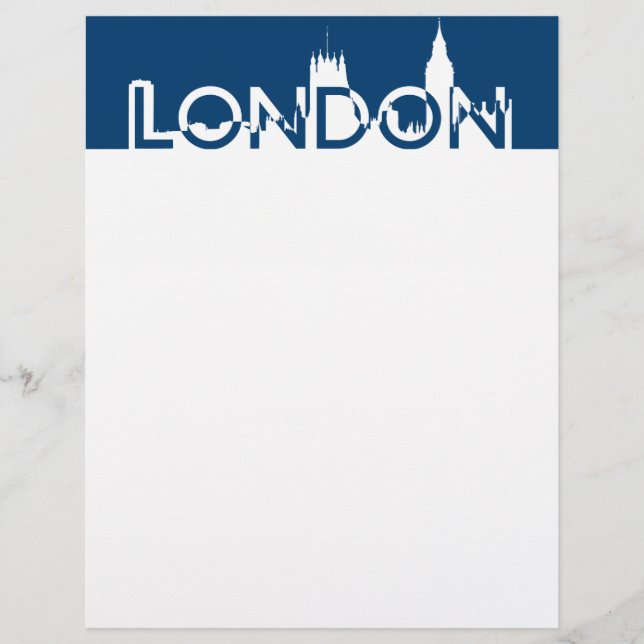 ロンドンのシルエット (正面)