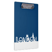 ロンドンのシルエット クリップボード (右)