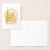 ロンドンのシルエット 箔カード (ディスプレー)