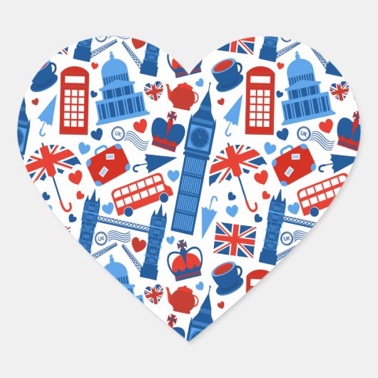 ロンドンのシール記号 ハートシール (正面)