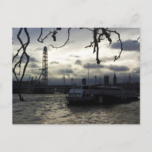 ロンドンのスカイラインポストカード ポストカード (正面)