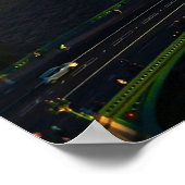 ロンドンのスカイライン ポスター (角)