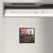 🧲 ロンドンのスカイライン 休暇の思い出 イギリス 🇬🇧 マグネット (インサイチュ (食洗機))