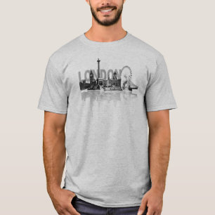 ロンドンのスカイライン Tシャツ