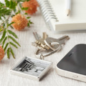 ロンドンのスラム街 キーホルダー (側面)