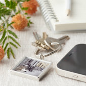 ロンドンのスラム街 キーホルダー (側面)