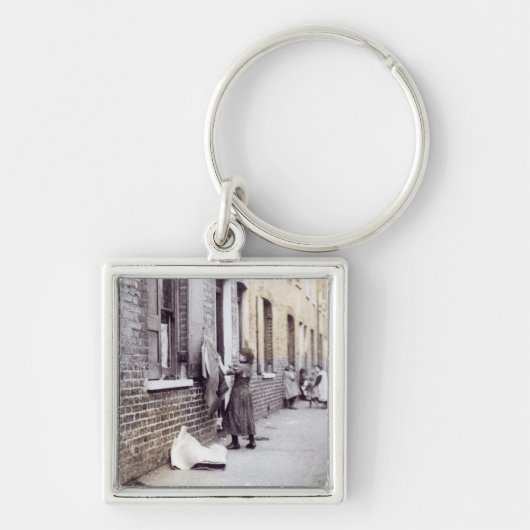 ロンドンのスラム街 キーホルダー (正面)