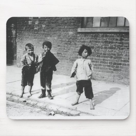 ロンドンのスラム街 マウスパッド (正面)