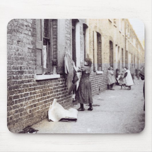 ロンドンのスラム街 マウスパッド (正面)