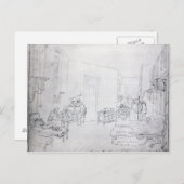 ロンドンのセント・トーマス病院エドワード・ウォード ポストカード (正面/裏面)