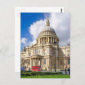 ロンドンのセント・ポール大聖堂ポストカード ポストカード (正面/裏面)