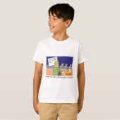 ロンドンのタイムズ カートゥーンTシャツ Tシャツ (正面フル)