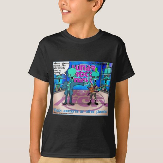 ロンドンのタイムズ カートゥーンTシャツ Tシャツ (正面)