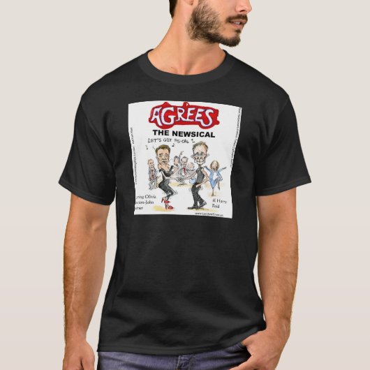 ロンドンのタイムズTシャツ Tシャツ (正面)