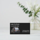 ロンドンのタクシーの名刺 名刺 (スタンド正面)