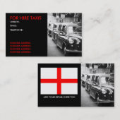 ロンドンのタクシー運転手 名刺 (正面/裏面)