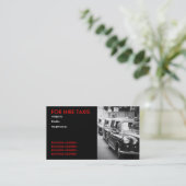 ロンドンのタクシー運転手 名刺 (スタンド正面)