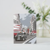 ロンドンのタクシー ポストカード (スタンド正面)