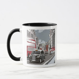 ロンドンのタクシー マグカップ