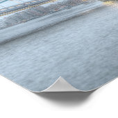 ロンドンのタワーブリッジ ポスター (角)