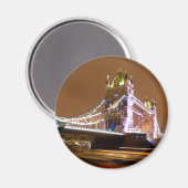 ロンドンのタワーブリッジ マグネット (正面/裏面)