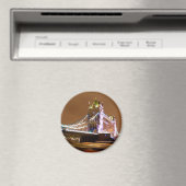 ロンドンのタワーブリッジ マグネット (インサイチュ (食洗機))