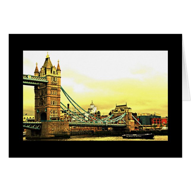 ロンドンのタワー橋 (正面横)