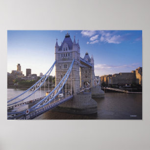 ロンドンのタワー橋 ポスター