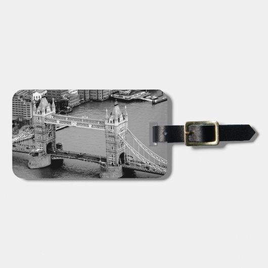 ロンドンのタワー橋 ラゲッジタグ (正面横)