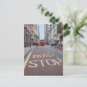 ロンドンのダブルデッカーバス ポストカード (スタンド正面)